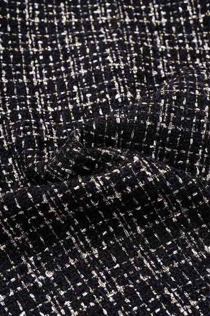 Short sleeve tweed