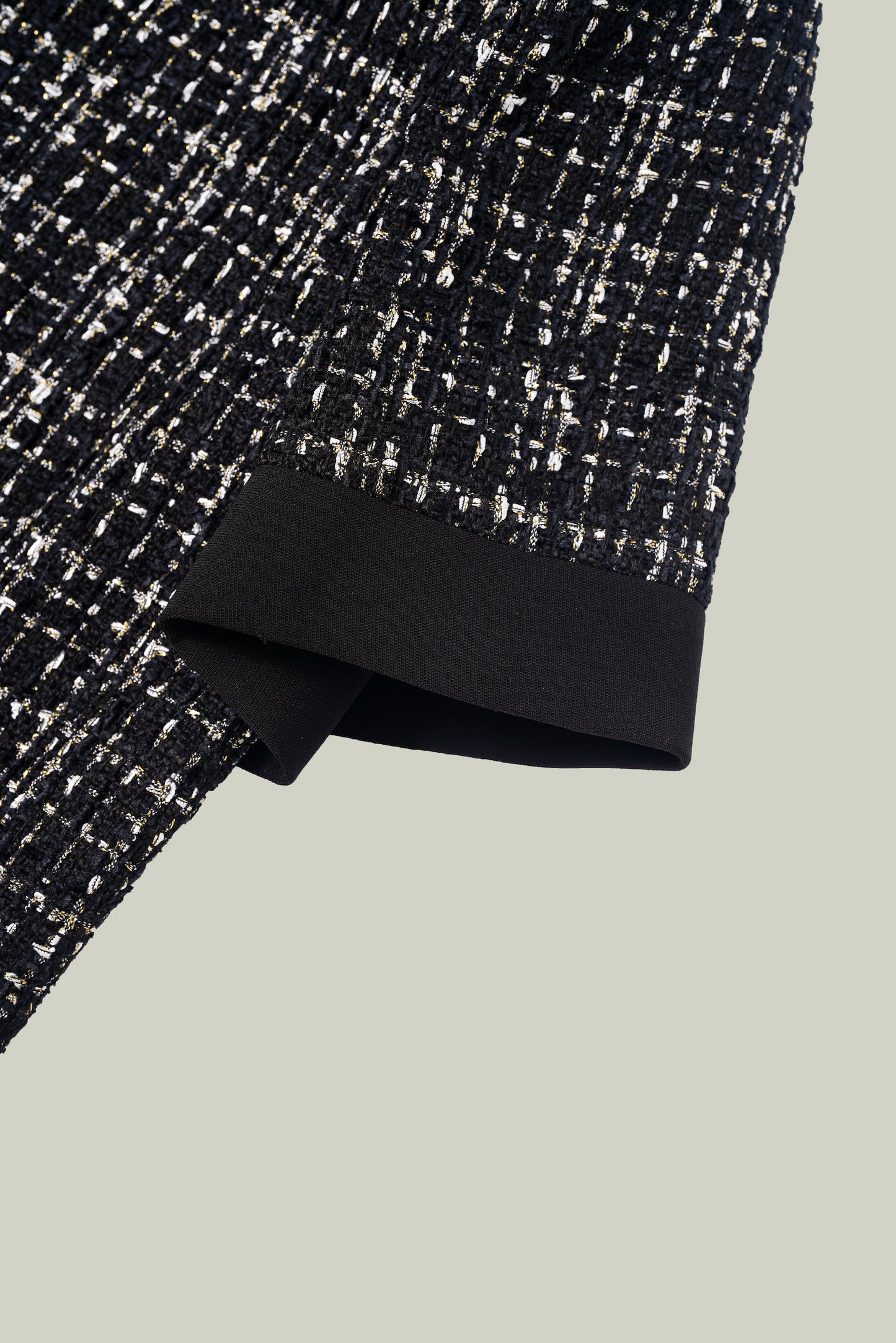 Short sleeve tweed