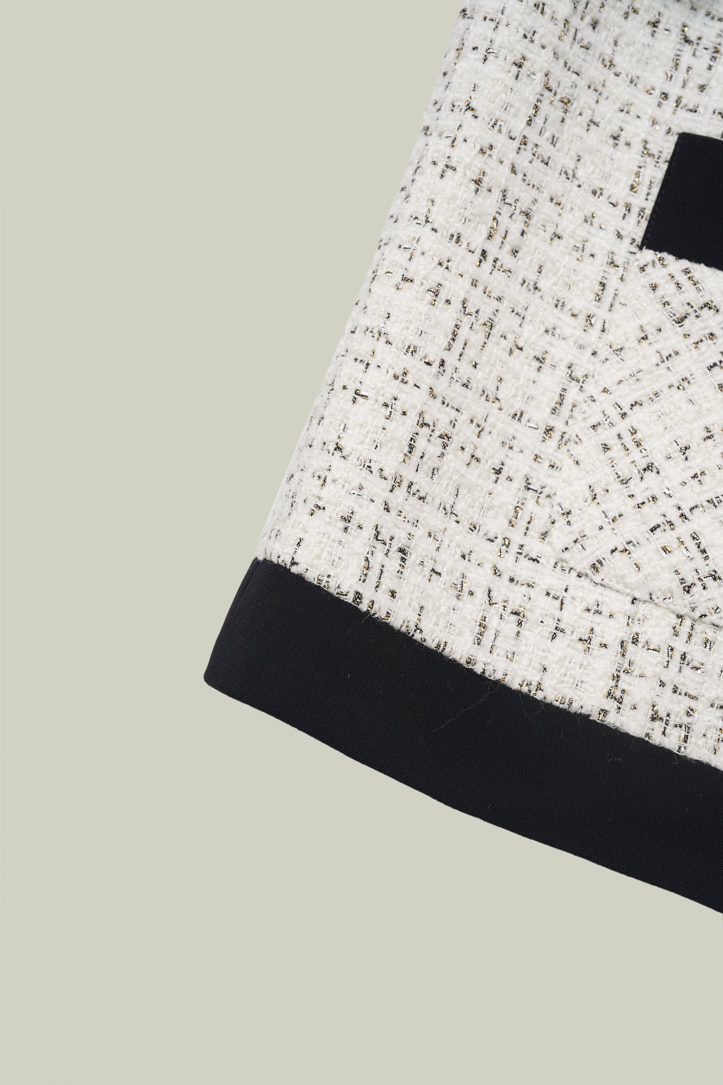 Short sleeve tweed