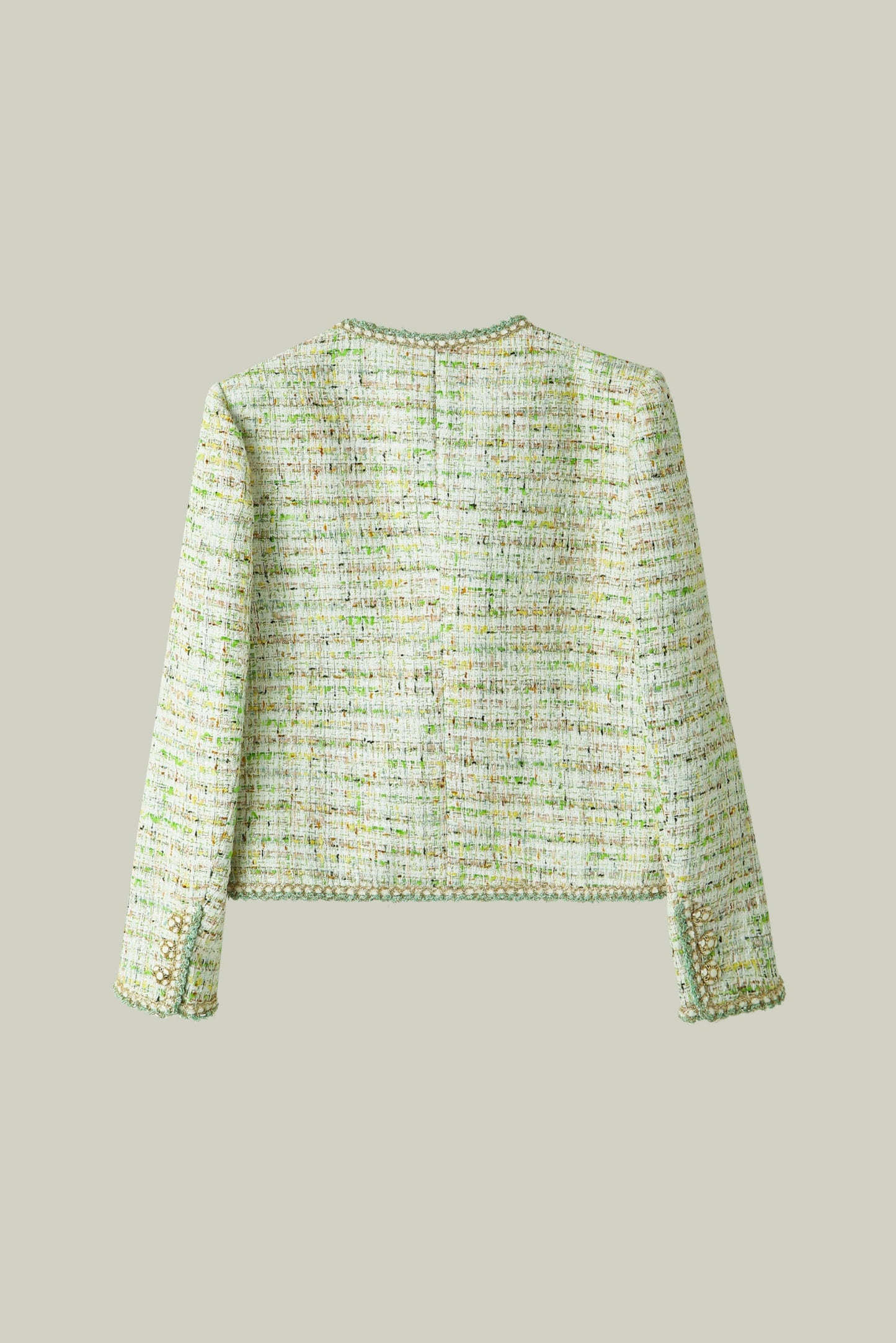 Ttweed green jacket