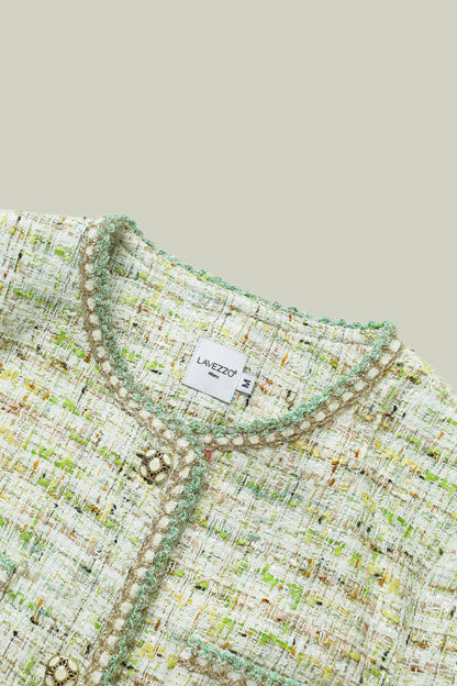 Ttweed green jacket