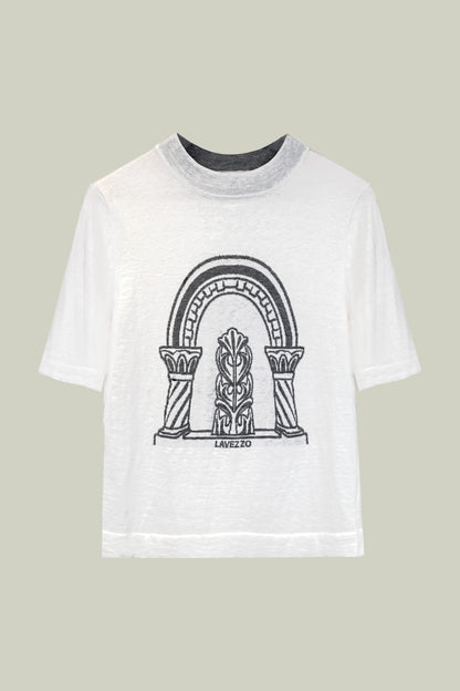 Maglia con stampa