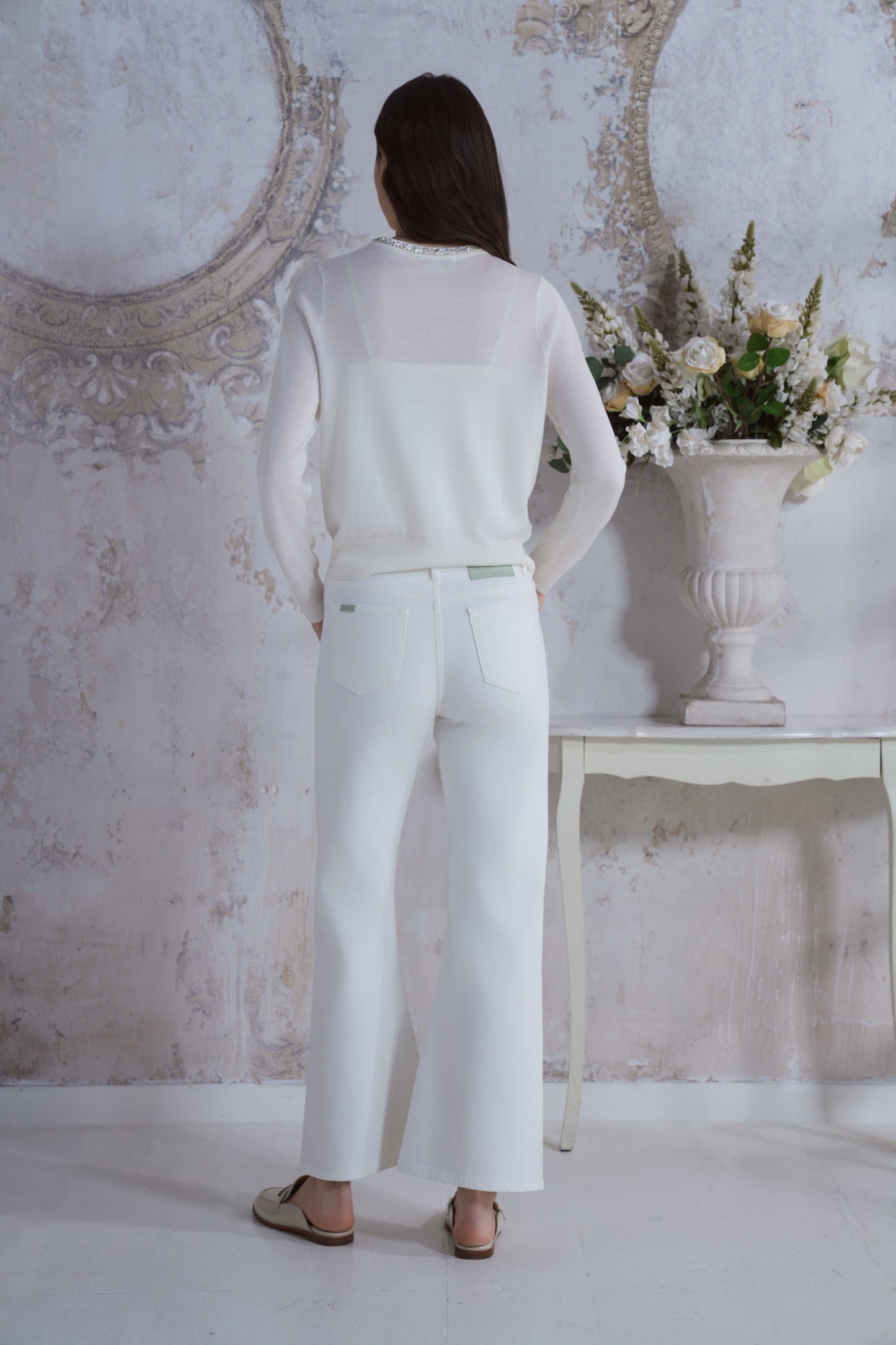 Flared jeans